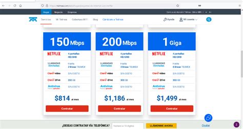 1000 megas de internet|precios de internet en casa.
